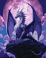 Картина по номерам Величественный дракон Идейка 40 х 50 KHO5118