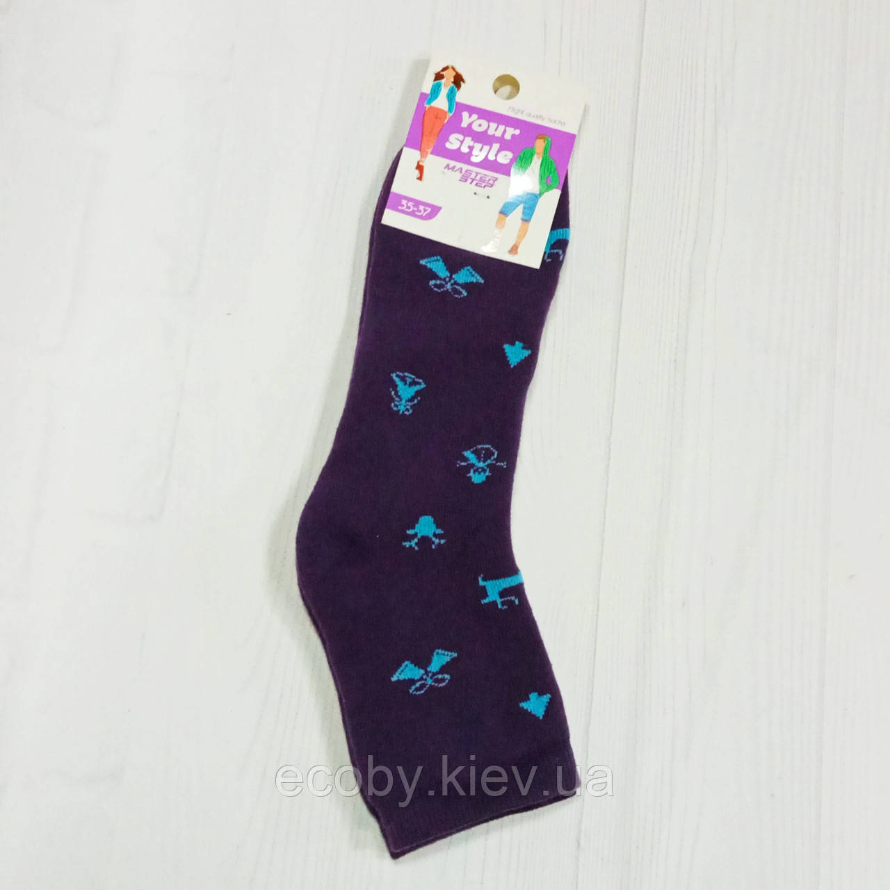 Дитячі шкарпетки тм Your style, розміри 33 - 35, махрова стопа., фото 1