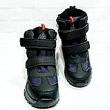 Зимові дитячі черевики, термочеревики для хлопчика тм Jong-Golf, розміри 33- 38, сині., фото 4