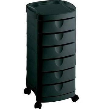 Професійний візок Ceriotti Ciak, чорний (7248)