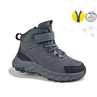 Термо черевики зимові Jong Golf 40320 р. 32 - 37, дитячі зимові черевики хлопчику Сірі 35