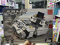 Конструктор Боевой танк , армия военная техника, лего военное для мальчика 22601