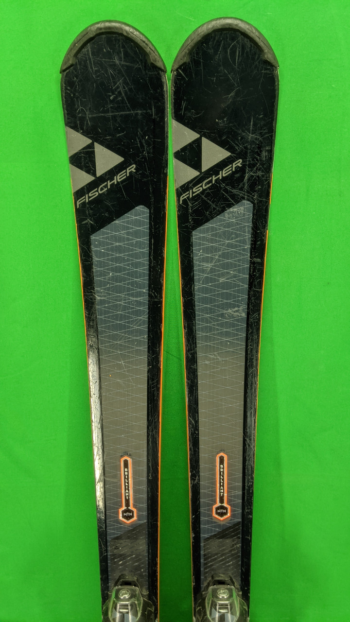 Гірські лижі  Fischer Brilliant Mt 173 см експертний універсал 2018p б/у, фото 1