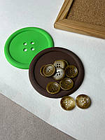 Ґудзик Колорит, карамель 20 мм