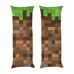 Дакімакура подушка-обіймашка «Майнкрафт. Текстура вертикальна. Minecraft»