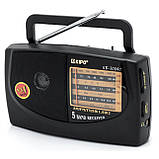 Всехвильовий радіоприймач KIPO KB-308AC, Радіоприймач з розширеним діапазоном простий IE-92, фото 5