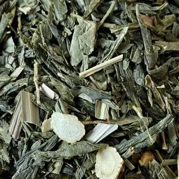 Чай Зелений з женьшенем ароматизований, 1кг
