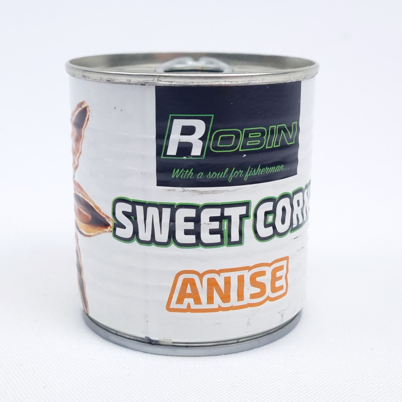Цукрова кукурудза для риболовлі Sweet Corn Robin Аніс 200мл ж/б насадка на коропа