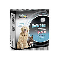 Таблетки от глистов для собак AnimAll VetLine De Worm 6 таблеток (4820150204631)