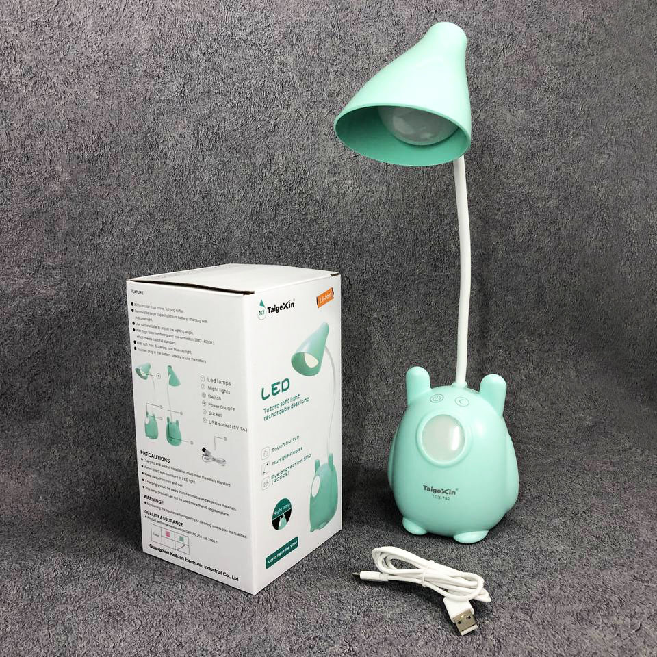 Настільна лампа акумуляторна lamp TaigeXin TGX 792, Настільна лампа для спальні, Легка KH-762 настільна лампа