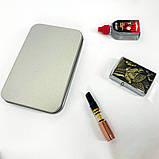 Стильна запальничка в подарунок N8, Сувенір запальничка, Незвичайна запальничка Бензинова JW-13, фото 4