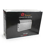 Теплові конвектори, Обігрівач 2000 Вт, Електрообігрівач, Конвекторний обігрівач 2000w, Теплоконвектор RJ-87, фото 5