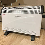 Теплові конвектори, Обігрівач 2000 Вт, Електрообігрівач, Конвекторний обігрівач 2000w, Теплоконвектор RJ-87, фото 7