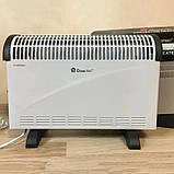 Теплові конвектори, Обігрівач 2000 Вт, Електрообігрівач, Конвекторний обігрівач 2000w, Теплоконвектор RJ-87, фото 4