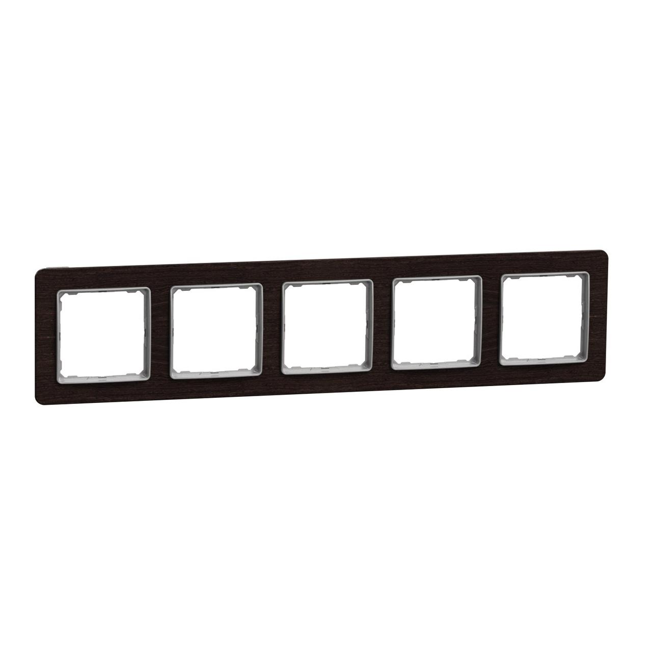 Рамка 5-а. SE Sedna Elements венге, фото 1