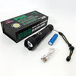 Багатофункціональний тактичний ліхтар POLICE BL-X71-P50, Тактичні ліхтарі акумуляторні GJ-93, фото 8