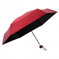 Парасолька в капсулі / Компактна парасолька / Капсульна парасолька / Якісна жіноча парасолька. PT-497 Колір: червоний