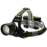 Ліхтар налобний із зовнішнім акумулятором BL-A8-P50, Налобний ліхтар для сто Наголовний ZR-85, фото 5