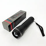 Пилозахищений ліхтар, Невеликий ручний ліхтар, Портативний LED на батареї Ліхтарик військовий IF-44, фото 3