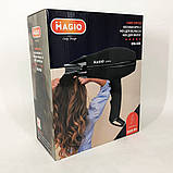 Фен для волосся з режимами MAGIO, Потужний електричний фен для сушіння волосся з потужним мотором MY-18, фото 6