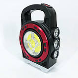 Ліхтарик світлодіодний для туриста, Ліхтар для кемпінгу з вбудованим зарядним пристроєм NL-68, фото 8
