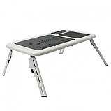 Ноутбука на стіл LD-09 E-Table, Стіл підставка для вентиляції, Підставка BS-204 для ноутбука, фото 11