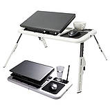 Ноутбука на стіл LD-09 E-Table, Стіл підставка для вентиляції, Підставка BS-204 для ноутбука, фото 6