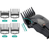 Тример для бороди від батарейок VGR Hair Clipper V-653 Voyager, Бритва тример TF-647 для чоловіків, фото 7