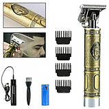 Машинка для стрижки волосся для професіоналів Hair Clipper WS-T99, ZT-312 Професійна електробритва, фото 6