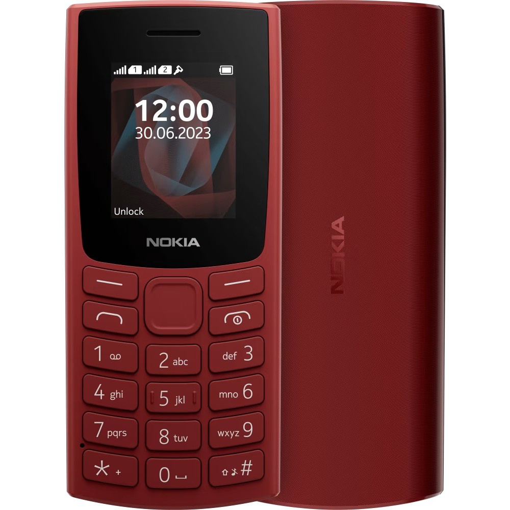 Мобільний телефон Nokia 105 DS 2023 Red