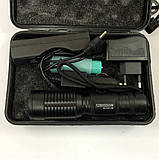 Ліхтар портативний переносний, Оригінальний ручний ліхтар LED потужний на вулицю XF-89, фото 9