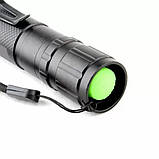 Ручний аварійний ліхтар Police 8668-T6, Потужний світлодіодний ліхтар ручний металевий ED-45, фото 9