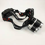 Потужний універсальний акумуляторний налобний ліхтар Police, Надійний налобний ліхтар IY-95, фото 9