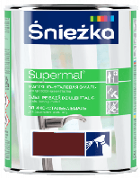 Эмаль Sniezka Supermal масляно-фталевая красное дерево F545 0.8 л