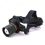 Потужний ліхтар на голову Bailong, Перезарядний налобний ліхтар Head Lamp, Ліхтарик налобний потужний TF-67, фото 6