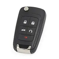 Корпус выкидного ключа OPEL Buick 5 кнопок c лезвием