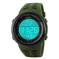 Часы наручные мужские SKMEI 1167AG ARMY GREEN. MZ-132 Цвет: зеленый