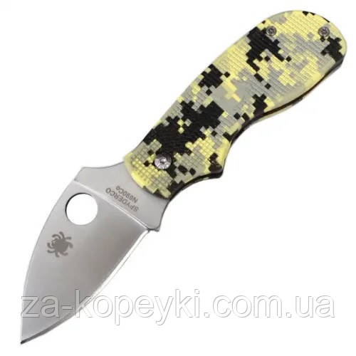Кишеньковий ніж Spyderco Squeak N690Co Хакі