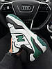 Чоловічі кросівки New Balance 550 Low White Green Black Кеди Нью Беланс 550 білі шкіряні демісезонні, фото 8