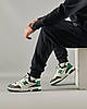 Чоловічі кросівки New Balance 550 Low White Green Black Кеди Нью Беланс 550 білі шкіряні демісезонні, фото 10