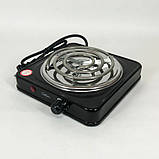 Електроплита настільна плита одноконфорочна Suntera, Кухонна електрична плита, Настільна електроплитка TI-63, фото 4