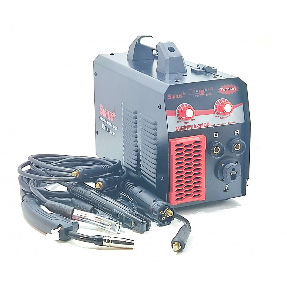 Зварювальний напівавтомат Sirius MIG/MMA-310P, фото 1
