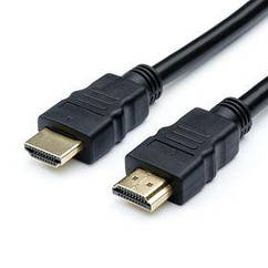 Кабель Atcom (17393) HDMI-HDMI, 5 м CCS Black polybag