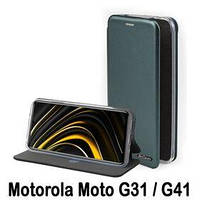 Чехол-книга BeCover Exclusive для Motorola Moto G31/G41 Dark Green (707913)