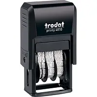 Минидатер Trodat Printy 4810, цифр, 3,8мм б/у