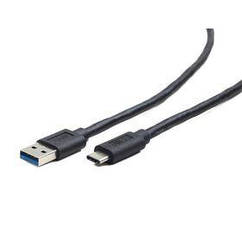 Кабель Cablexpert (CCP-USB3-AMCM-1M) USB 3.0 Type-A — USB Type-C, 1 м, преміум, чорний