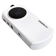 Фрезер для манікюру на акумуляторі білий 35000 обертів Nail Drill ZS 237 манікюрний фрезер 20W, фото 6