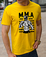 Мужская майка мма, футболка с принтом ММА честь, гордость- интернет магазин мужские майки для бокса спортивные