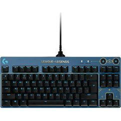 Клавіатура Logitech G PRO Keyboard League of Legends Edition — LOL-WAVE2 Blue (920-010537)