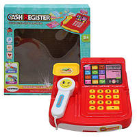 Кассовый аппарат "Cash Register" (красный) Toys Shop